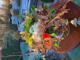 groot troostboeket incl. vaas