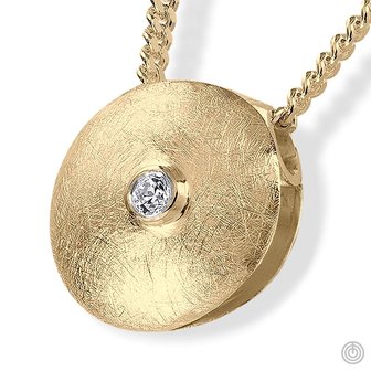 ashanger in goud - PRIJS OP AANVRAAG