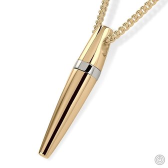 ashanger in goud - PRIJS OP AANVRAAG