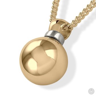 ashanger in goud - PRIJS OP AANVRAAG