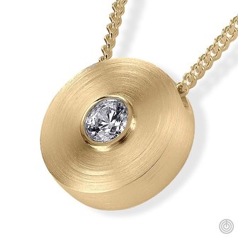 ashanger in goud - PRIJS OP AANVRAAG