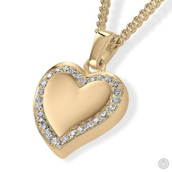 ashanger in goud - PRIJS OP AANVRAAG