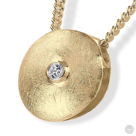 ashanger in goud - PRIJS OP AANVRAAG