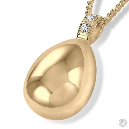 ashanger in goud - PRIJS OP AANVRAAG