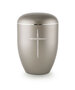 Urne swarovski bruin met swarovski kruis